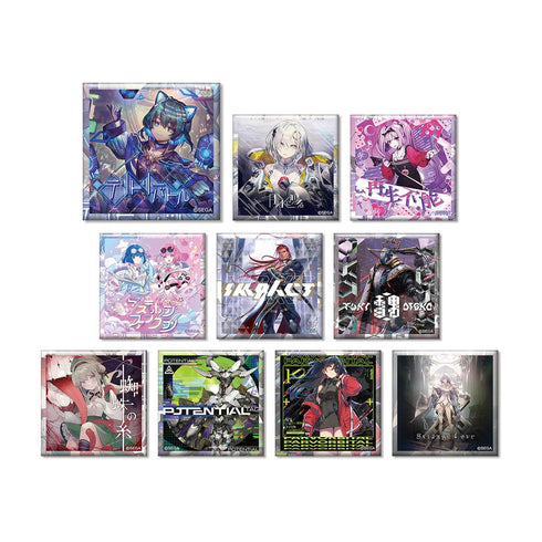 『CHUNITHM』トレーディング CHUNITHM スクエア缶バッジ vol.2(単位/BOX)【202510再販】
